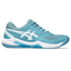 Asics Womens Gel-Dedicate 8 Carpet Tennis Shoes - Gris Blue/White - thumbnail image 1