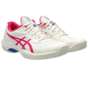 Asics Womens Game FF Tennis Shoes - Cream/Bright Rose - thumbnail image 4
