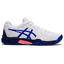 Asics Kids GEL-Resolution 8 GS Tennis Shoes - White/Lapis Lazuli Blue - thumbnail image 1