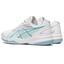 Asics Kids Gel-Game 8 Tennis Shoes - White/Smoke Blue - thumbnail image 3