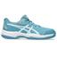 Asics Kids Gel-Game 9 Tennis Shoes - White/Gris Blue - thumbnail image 1