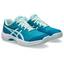 Asics Kids Gel-Game 9 Tennis Shoes - Teal Blue/White - thumbnail image 2