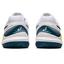 Asics Kids Gel-Resolution 9 Tennis Shoes - White/Restful Teal - thumbnail image 7