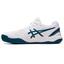Asics Kids Gel-Resolution 9 Tennis Shoes - White/Restful Teal - thumbnail image 4