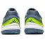 Asics Kids Gel-Resolution 9 Tennis Shoes - Blue Steel/Hazard Green - thumbnail image 3