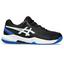 Asics Kids Gel-Dedicate 8 Tennis Shoes - Black/Tuna Blue - thumbnail image 1