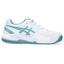 Asics Kids Gel-Dedicate 8 Tennis Shoes - White/Gris Blue - thumbnail image 1