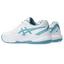 Asics Kids Gel-Dedicate 8 Tennis Shoes - White/Gris Blue - thumbnail image 3