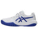 Asics Kids Gel-Resolution X Tennis Shoes - White/ Dark Cobalt - thumbnail image 2