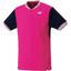 Yonex Mens 10499EX T-Shirt - Rose Pink/Navy - thumbnail image 1