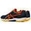 Asics Mens GEL-Blade 7 Speed Indoor Court Shoes - French Blue/Marigold Orange - thumbnail image 3