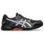 Asics Mens GEL-Rocket 9 Indoor Court Shoes - Black/Sunrise Red - thumbnail image 1