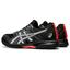 Asics Mens GEL-Rocket 9 Indoor Court Shoes - Black/Sunrise Red - thumbnail image 3