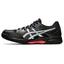 Asics Mens GEL-Rocket 9 Indoor Court Shoes - Black/Sunrise Red - thumbnail image 4