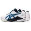 Asics Mens Blast FF 2 Indoor Court Shoes - White/Reborn Blue - thumbnail image 3