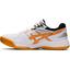 Asics Mens Upcourt 4 Indoor Court Shoes - White/Orange - thumbnail image 2