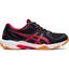 Asics Mens GEL-Rocket 10 Indoor Court Shoes - Black/Electric Red - thumbnail image 1
