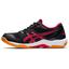 Asics Mens GEL-Rocket 10 Indoor Court Shoes - Black/Electric Red - thumbnail image 2