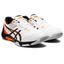 Asics Mens GEL-Rocket 10 Indoor Court Shoes - White/Shocking Orange - thumbnail image 2