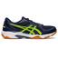 Asics Mens GEL-Rocket 10 Indoor Court Shoes - Midnight/Hazard Green - thumbnail image 1