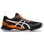 Asics Mens GEL-Tactic Indoor Court Shoes - Black/Orange - thumbnail image 1