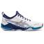 Asics Mens Blast FF 3 Indoor Court Shoes - White/Deep Ocean - thumbnail image 1