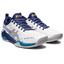 Asics Mens Blast FF 3 Indoor Court Shoes - White/Deep Ocean - thumbnail image 2