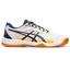 Asics Mens Upcourt 5 Indoor Court Shoes - White/Deep Ocean - thumbnail image 1