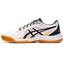 Asics Mens Upcourt 5 Indoor Court Shoes - White/Deep Ocean - thumbnail image 5