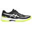 Asics Mens Gel-Court Hunter 3 Indoor Court Shoes - Black/White - thumbnail image 1