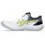 Asics Mens Beyond FF Indoor Court Shoes - White/Glow Yellow - thumbnail image 4