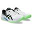 Asics Mens Beyond FF Indoor Court Shoes - White/Lime Burst - thumbnail image 2