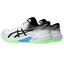 Asics Mens Beyond FF Indoor Court Shoes - White/Lime Burst - thumbnail image 3