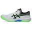 Asics Mens Beyond FF Indoor Court Shoes - White/Lime Burst - thumbnail image 4