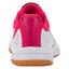 Asics Womens Upcourt 3 Indoor Court Shoes - White/Pixel Pink - thumbnail image 5