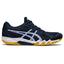 Asics Womens GEL-Blade 7 Indoor Court Shoes - French Blue/Lilac Opal - thumbnail image 1