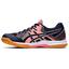 Asics Womens GEL-Rocket 9 Indoor Court Shoes - Guava/Midnight - thumbnail image 4