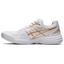 Asics Womens Upcourt 4 Indoor Court Shoes - White/Champagne - thumbnail image 2