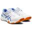 Asics Womens GEL-Rocket 10 Indoor Court Shoes - White/Periwinkle Blue - thumbnail image 2
