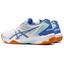 Asics Womens GEL-Rocket 10 Indoor Court Shoes - White/Periwinkle Blue - thumbnail image 3