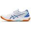 Asics Womens GEL-Rocket 10 Indoor Court Shoes - White/Periwinkle Blue - thumbnail image 4
