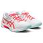 Asics Womens GEL-Rocket 10 Indoor Court Shoes -  White/Sunrise Red - thumbnail image 2