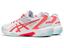 Asics Womens GEL-Rocket 10 Indoor Court Shoes -  White/Sunrise Red - thumbnail image 3