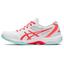 Asics Womens GEL-Rocket 10 Indoor Court Shoes -  White/Sunrise Red - thumbnail image 4