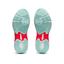 Asics Womens GEL-Rocket 10 Indoor Court Shoes -  White/Sunrise Red
