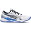 Asics Womens GEL-Tactic Indoor Court Shoes - White/Periwinkle Blue - thumbnail image 1
