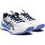 Asics Womens GEL-Tactic Indoor Court Shoes - White/Periwinkle Blue - thumbnail image 2