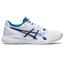 Asics Womens GEL-Tactic Indoor Court Shoes - White/Indigo Blue - thumbnail image 1