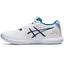 Asics Womens GEL-Tactic Indoor Court Shoes - White/Indigo Blue - thumbnail image 3