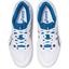 Asics Womens GEL-Tactic Indoor Court Shoes - White/Indigo Blue - thumbnail image 5